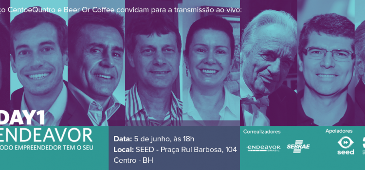 Venha assistir ao #Day1 Endeavor no SEED