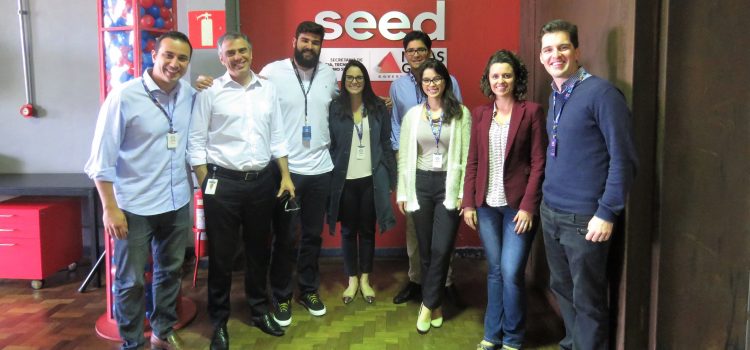 SEED recebe diretoria da Andrade Gutierrez para conhecer startups da 4ª Rodada