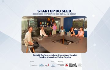 Startup acelerada pelo Seed MG recebe aporte de 55 milhões
